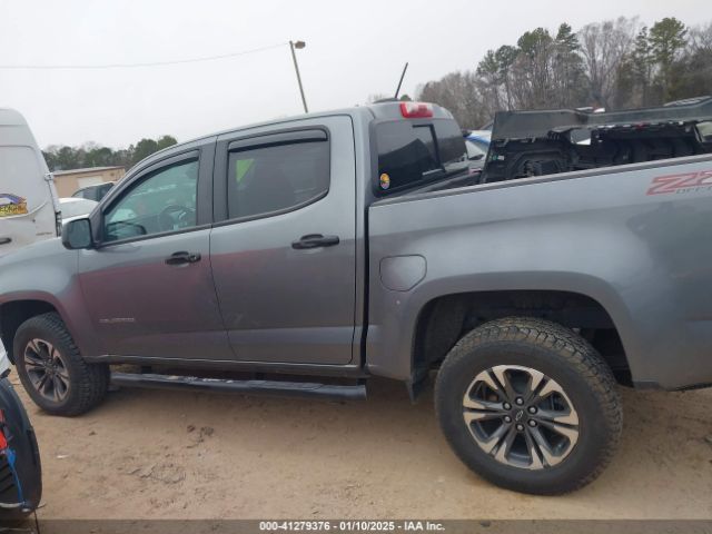 1GCGTDEN2M1227210 Chevrolet Colorado 4wd  Short Box Z71