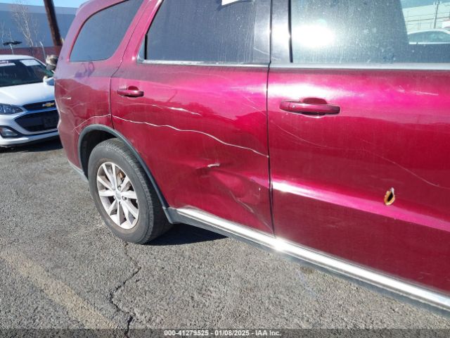 1C4RDHAG0JC231812 Dodge Durango Sxt Rwd