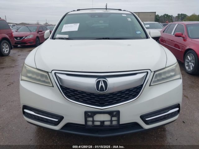 5FRYD3H4XGB018418 Acura Mdx Technology   Acurawatch Plus Packages/technology Package