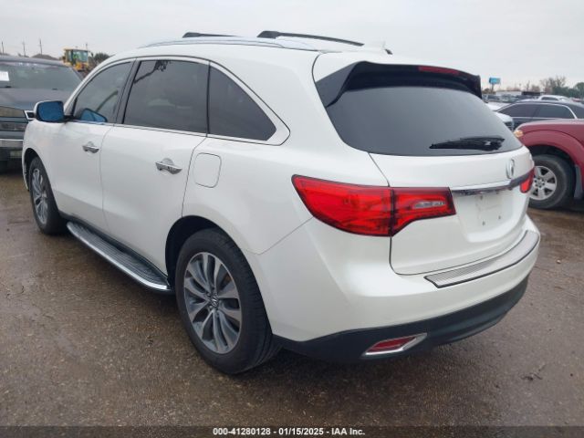 5FRYD3H4XGB018418 Acura Mdx Technology   Acurawatch Plus Packages/technology Package