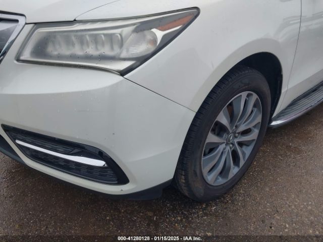 5FRYD3H4XGB018418 Acura Mdx Technology   Acurawatch Plus Packages/technology Package