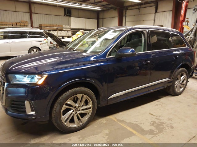 2022 Audi Q7 Premium Plus 45 Tfsi Quattro Tiptronic მანქანა იყიდება აუქციონზე, vin: WA1LJBF70ND006501, აუქციონის ნომერი: 41280143