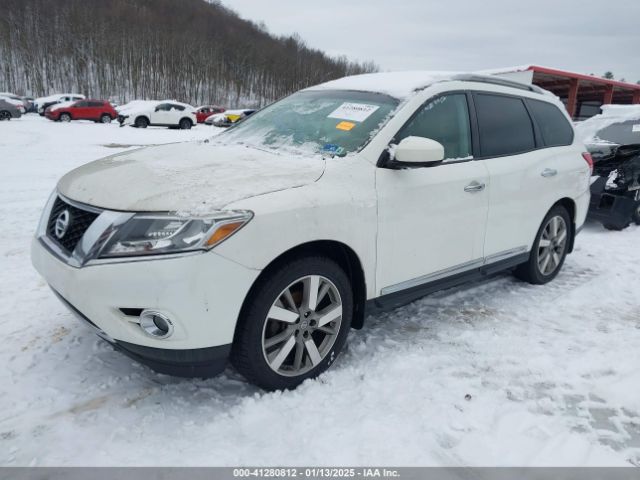 5N1AR2MM3EC653720 Nissan Pathfinder Platinum