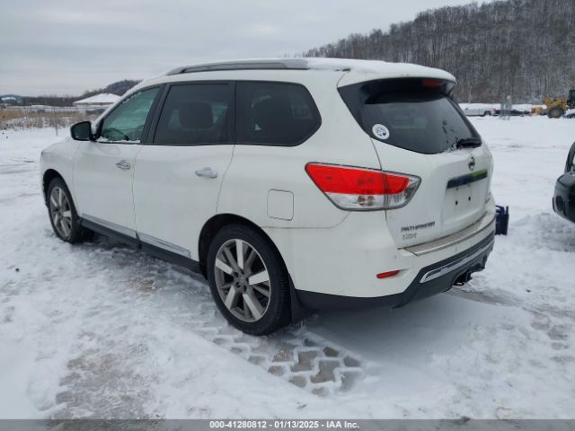 5N1AR2MM3EC653720 Nissan Pathfinder Platinum