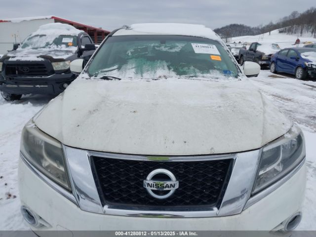 5N1AR2MM3EC653720 Nissan Pathfinder Platinum