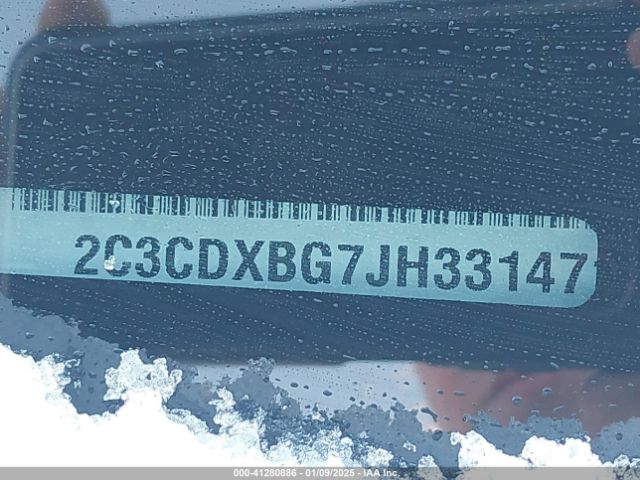 2C3CDXBG7JH331471 Dodge Charger Sxt Rwd