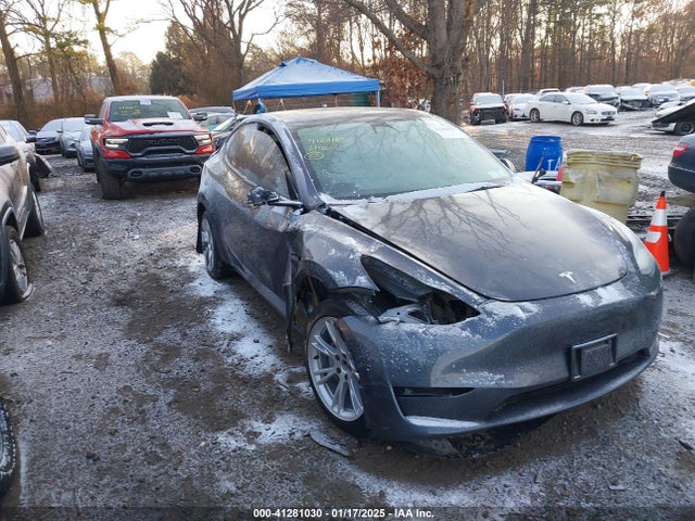 2021 TESLA MODEL Y 5YJYGDEE4MF142255 Photo 0