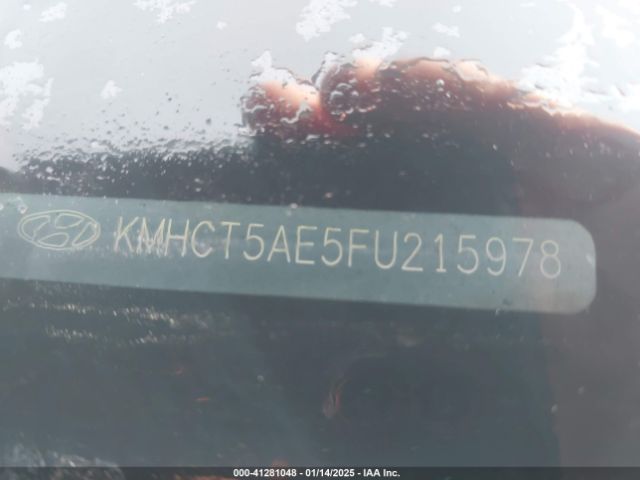KMHCT5AE5FU215978 Hyundai ACCENT GS