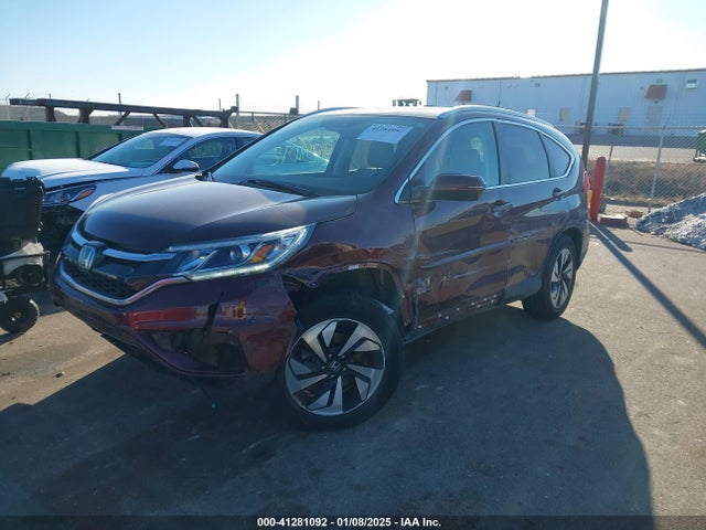 Honda Cr-v Touring 2015 5J6RM4H95FL120741 Image 2