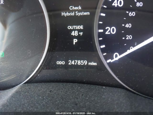 JTHBW1GG6E2075022 Lexus ES 300H