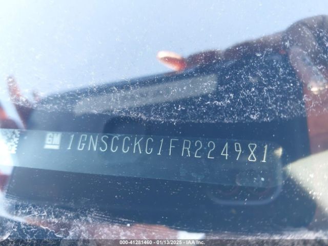1GNSCCKC1FR224981 Chevrolet Tahoe Ltz