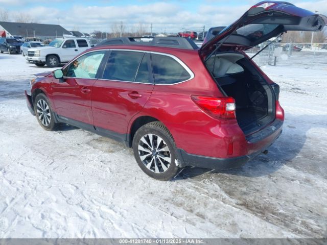 4S4BSELC1F3295358 Subaru Outback 3.6r Limited