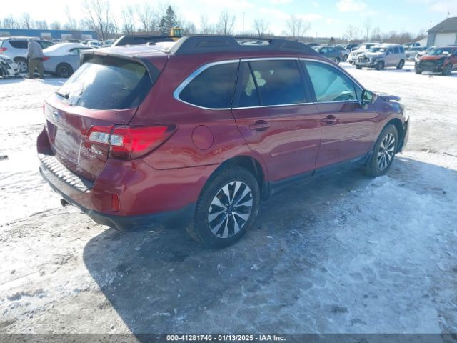 4S4BSELC1F3295358 Subaru Outback 3.6r Limited