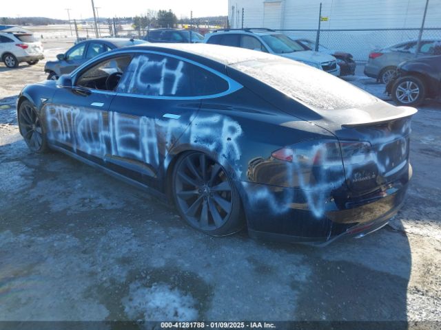 2013 TESLA MODEL S 5YJSA1CNODFP07903 Photo 2
