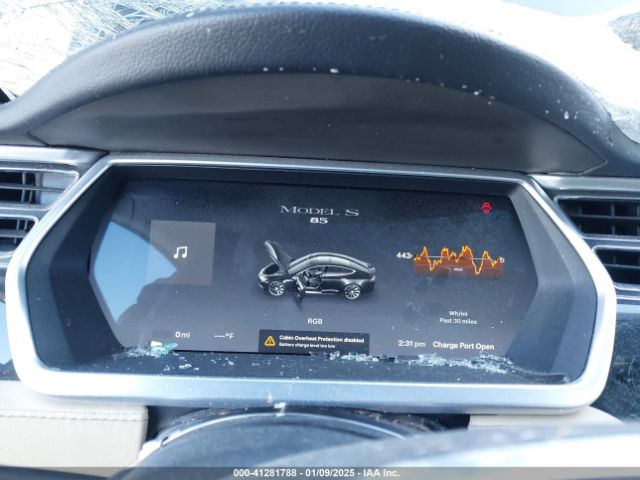 2013 TESLA MODEL S 5YJSA1CNODFP07903 Photo 6