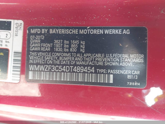 2013 MINI CLUBMAN WMWZF3C54DT489454 Photo 8