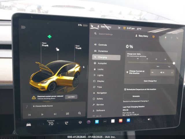 7SAYGDEE3PA042779 Tesla Model Y Awd/long Range Dual Motor All-wheel Drive