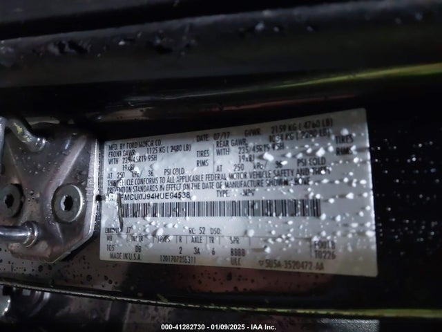 Ford Escape Titanium 2017 1FMCU0J94HUE94538 Image 9