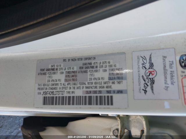 JM3KFACM6L0737727 Mazda Cx-5 Touring