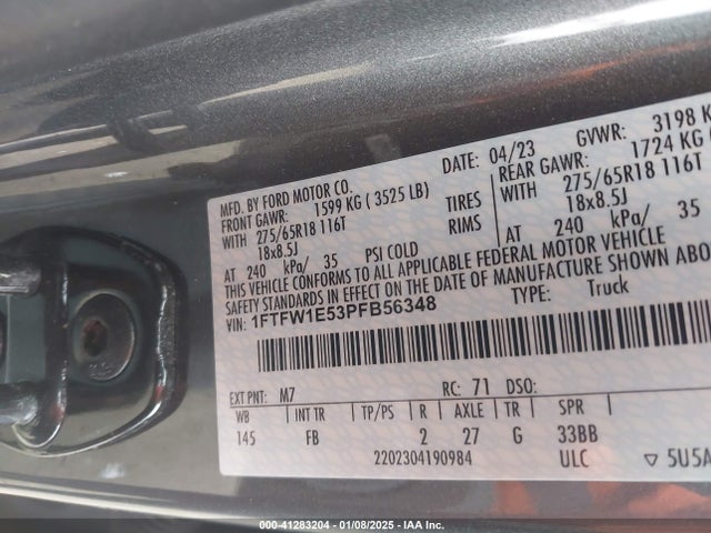 Ford F-150 Xlt 2023 1FTFW1E53PFB56348 Image 9