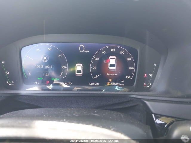 1HGCY2F64PA059670 Honda Accord Hybrid Ex-l