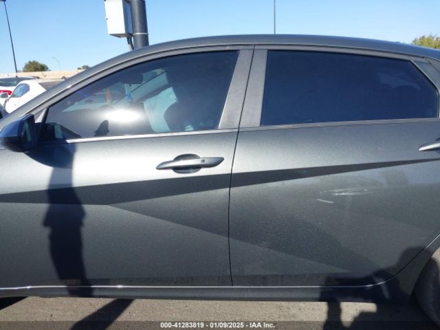 KMHLM4DJ1RU093723 Hyundai Elantra Hybrid Blue