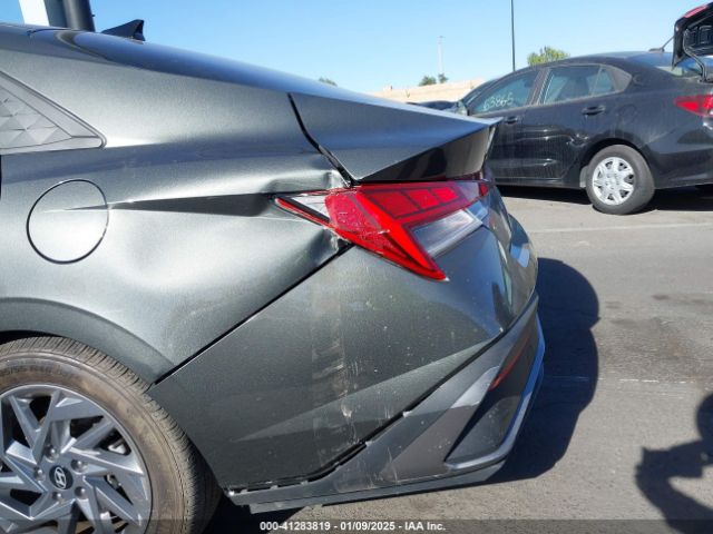 KMHLM4DJ1RU093723 Hyundai Elantra Hybrid Blue