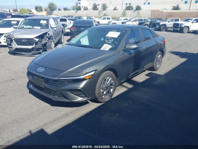KMHLM4DJ1RU093723 Hyundai Elantra Hybrid Blue