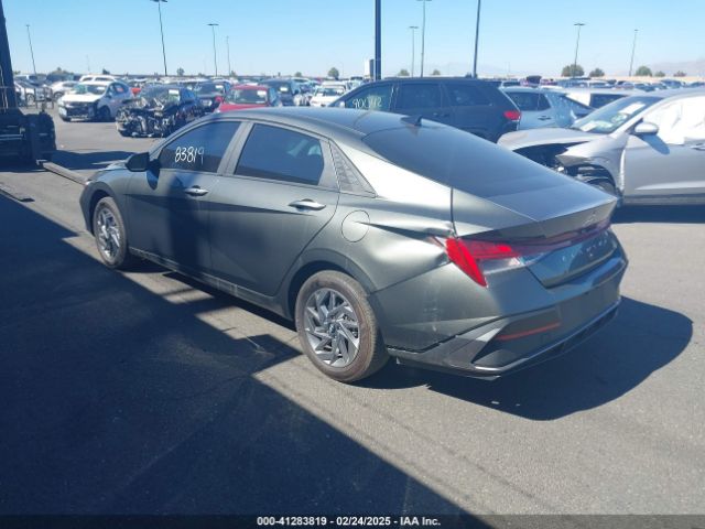 KMHLM4DJ1RU093723 Hyundai Elantra Hybrid Blue