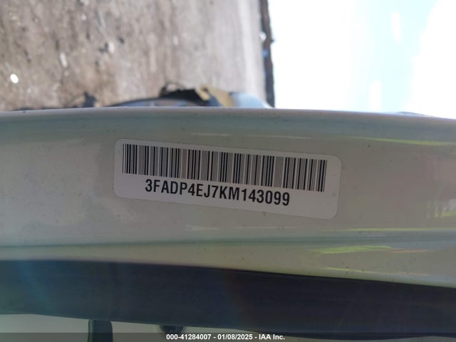 Ford FIESTA SE 2019 3FADP4EJ7KM143099 Image 8