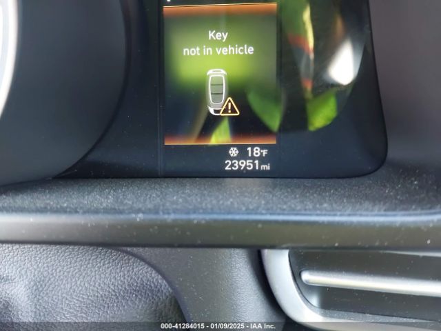 KMHLM4AJ2PU083249 Hyundai Elantra Hybrid Blue