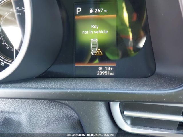 KMHLM4AJ2PU083249 Hyundai Elantra Hybrid Blue