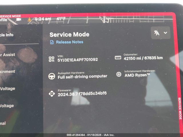 2023 TESLA MODEL 3 5YJ3E1EA4PF701092 Photo 6
