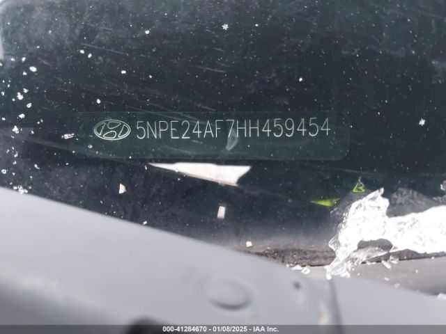 5NPE24AF7HH459454 Hyundai SONATA SE