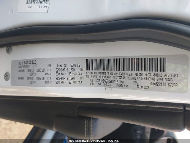 Jeep Cherokee Limited 2015 1C4PJMDS6FW680412 Image 9