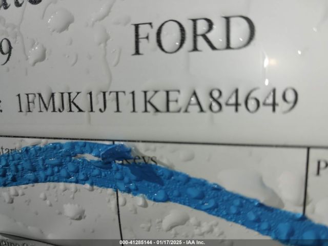 1FMJK1JT1KEA84649 Ford Expedition Max Xlt