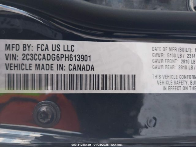 2C3CCADG6PH613901 Chrysler 300 Touring L