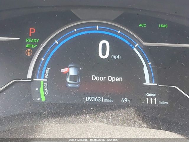 JHMZC5F35JC009384 Honda Clarity Plug-in Hybrid Touring