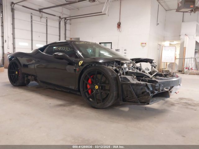 2011 FERRARI 458 ITALIA ZFF67NFA7B0178589