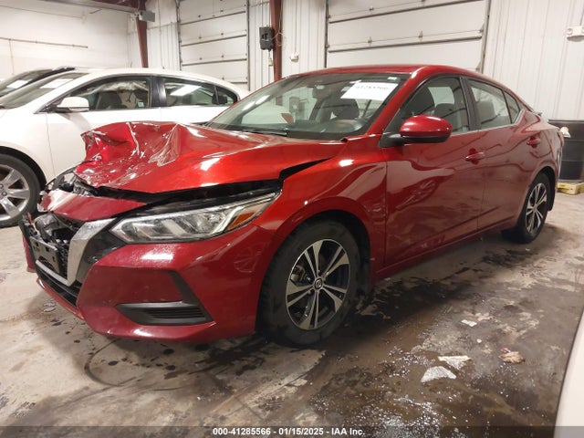 3N1AB8CV5NY286366 Nissan Sentra Sv Xtronic Cvt