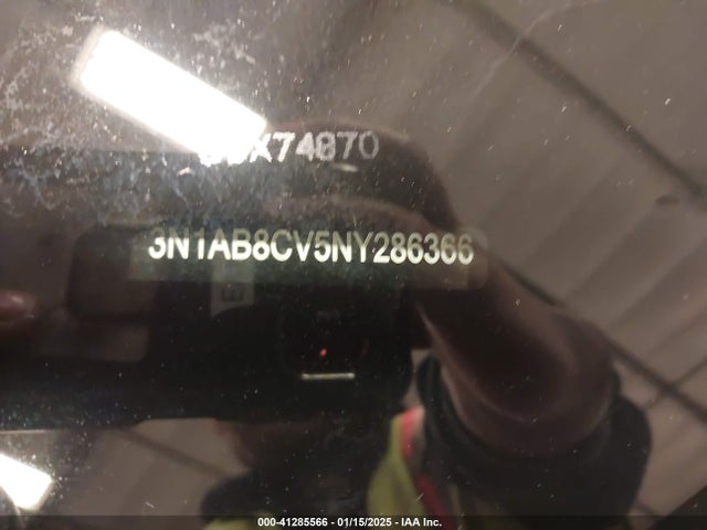 3N1AB8CV5NY286366 Nissan Sentra Sv Xtronic Cvt
