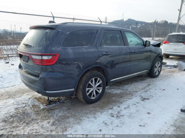 1C4RDJDG6GC315371 Dodge DURANGO LIMITED
