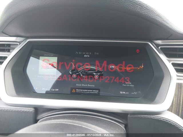 2013 TESLA MODEL S 5YJSA1CN4DFP27443 Photo 6