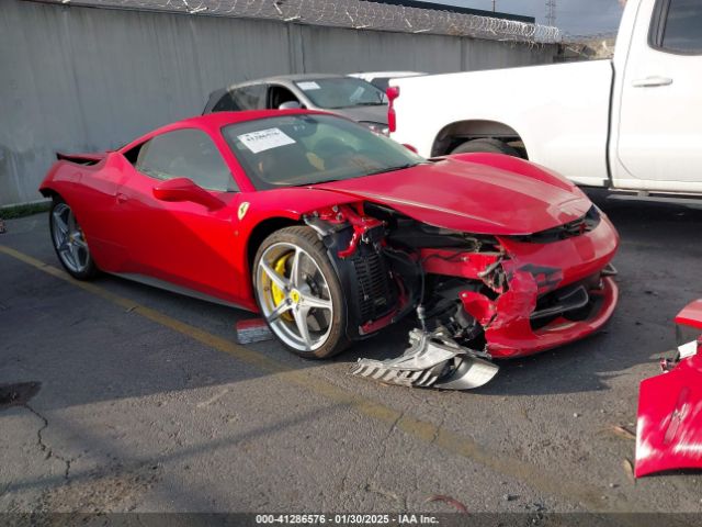 2010 FERRARI 458 ITALIA ZFF67NFAXA0175314 Photo 0