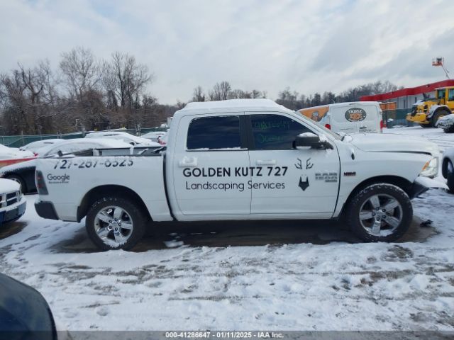 1C6RR6LT9KS563682 RAM 1500 Classic Big Horn  4x2 5'7 Box