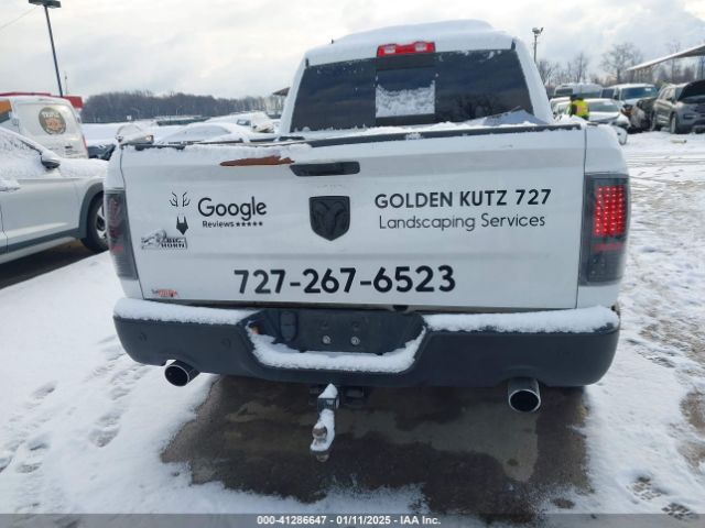 1C6RR6LT9KS563682 RAM 1500 Classic Big Horn  4x2 5'7 Box