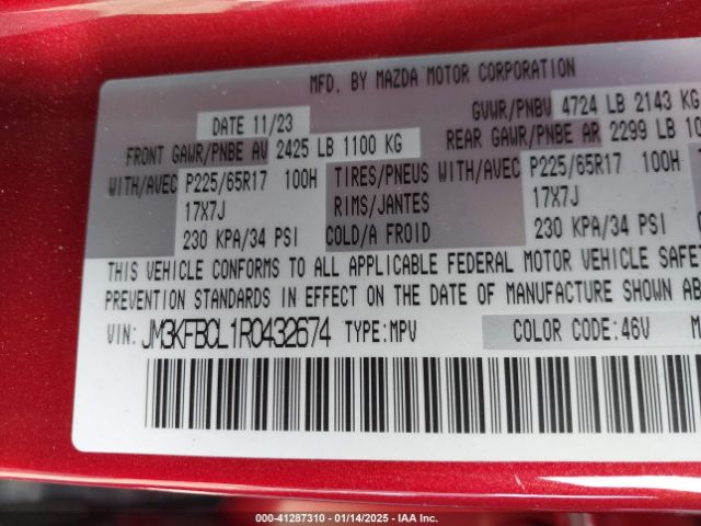 JM3KFBCL1R0432674 Mazda Cx-5 2.5 S Preferred