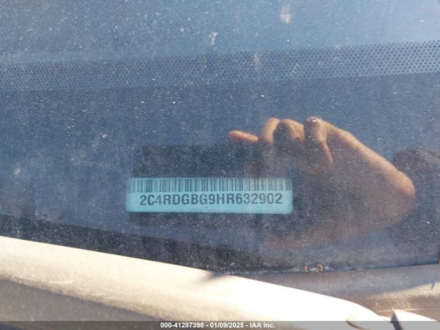2C4RDGBG9HR632902 Dodge Grand Caravan Se Plus
