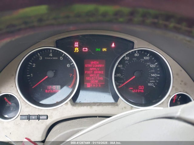 2006 AUDI A4 WAUAC48H96K005592 Photo 6
