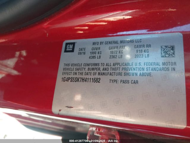 1G4PS5SK7H4111682 Buick Verano Leather Group